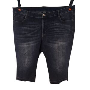 Venezia Lane Bryant Size 26 Cropped Jeans Knee Length Shorts